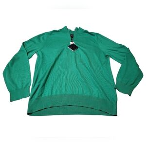 Women’s Brooks Brothers Supima Cotton Half-Zip Sweater